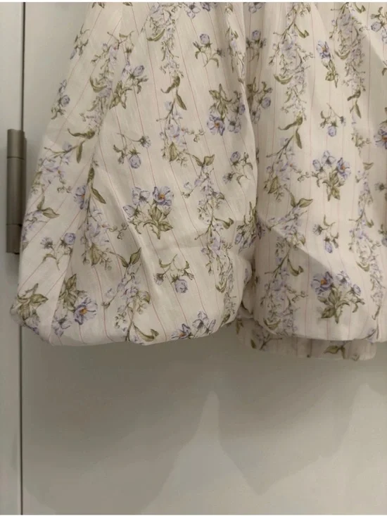 H&M Brock Collection Floral Square-Neck Mini Dress - Picture 5 of 5